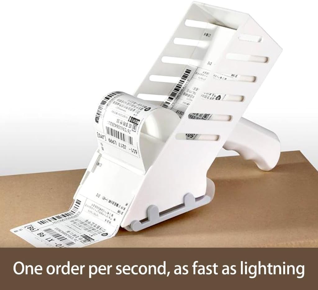 Professional Label Applicator Tool Feature Ergonomic Handle for Comfortable and Precise Use in Packaging Shipping