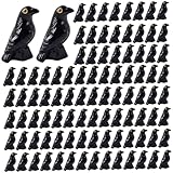 Photo Gallery xoeryoy mini halloween crows, 100 pezzi di resina arredamento mini figurine di halloween, arredamento gotico per corvi per casa, giardino e mestieri fai -da -te Photo Gallery xoeryoy mini halloween crows, 100 pezzi di resina arredamento mini figurine di halloween, arredamento gotico per corvi per casa, giardino e mestieri fai -da -te