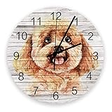 Silencieuse : Pas de tic-tac, trotteuse silencieuse, pas de bruit pour assurer un bon environnement de sommeil ou de travail, cette horloge murale jaune silencieuse ne vous dérangera pas lorsque vous lisez, pensez, méditez.