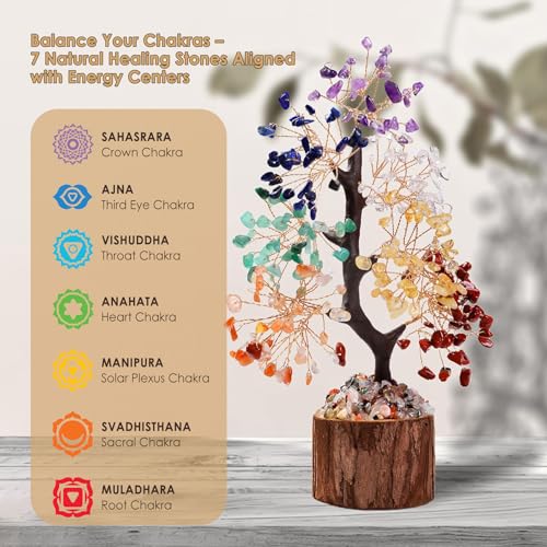 Árbol de la vida de cristal 7 chakras, antes 39.99 ahora 19.99