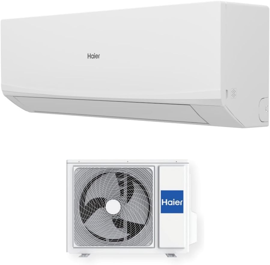 Haier Flair Climatizzatore 18000 Btu, R32, Inverter, Self Clean, UVC Pro, Display Led, Wifi Integrato, A++A+