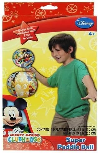 Mickey Deluxe Paddle with Inflatable Ball 28014MIC