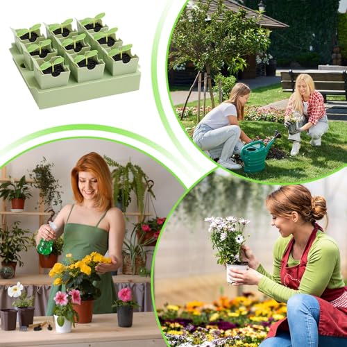 Bac de germination réutilisable avec poignées pour potager intérieur - 6