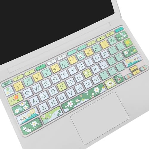 Protector de Teclado Silicona para HP Chromebook 11 y 14 miniatura 1