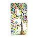 Galaxy S6 case,JanCalm [Perfect Fit] [Kickstand] NEW Pattern Premium PU Leather Wallet [Card/Cash Slots] Flip Case Cover for Samsung Galaxy S 6 *Including -ONE Crystal Pen (Beautiful tree)