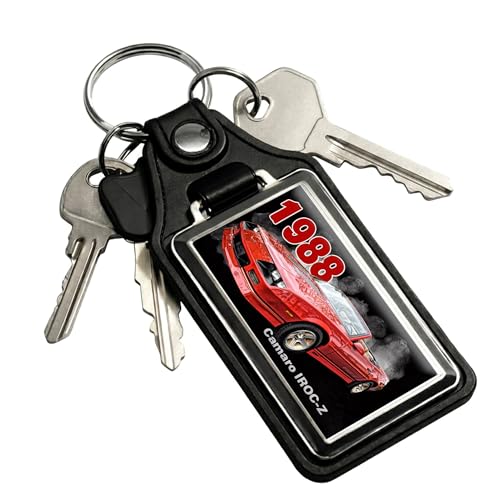 Image of Brotherhood Car Key Chain for Camaro - Classic Models Keychain for Men and Women Gift Key Ring - -