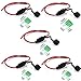 Produktbild Qiorange 5 Set Sicherungshalter KFZ LKW Flachsicherung Sicherung Halter wasserdicht 30A (inkl. 30A Sicherung -26 cm/Kabel)