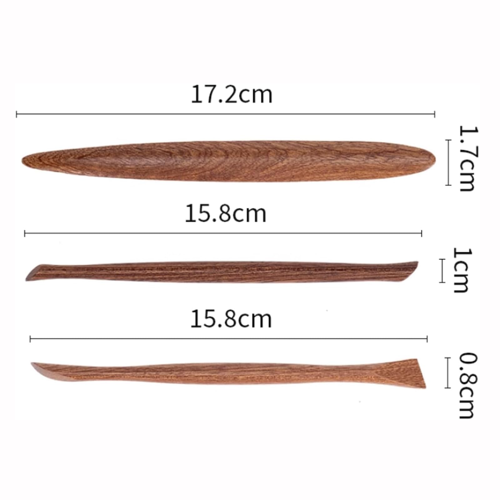 Juego de herramientas de escultura de arcilla, kit de cerámica profesional de 7 piezas, ligero y duradero con agarre cómodo para manualidades y esculturas finas