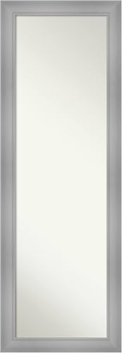 Amanti Art Espejo de pared para puerta, espejo de longitud completa (52 x 18 pulgadas), espejo de cuerpo completo de níquel pulido y espejo de disponible en Yaxa Colombia