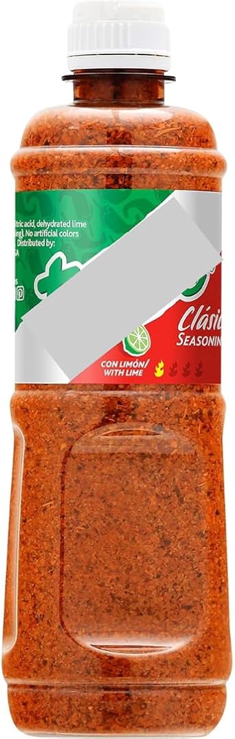 Chilli & Lime Seasoning | Mexican Spice Flavor | Perfect for Foods, Fruits, Vegetables, Snacks, Zesty & Spicy - 1 x 400g