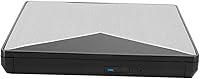 Vista 9 de Zopsc-1 Aleación de aluminio USB3.0 Unidad de DVD externa, CD/DVD portátil +/-RW unidad/reproductor de DVD para portátil portátil CD ROM quemador
