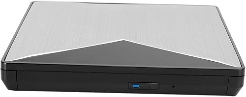 Miniatura 9 de Zopsc-1 Aleación de aluminio USB3.0 Unidad de DVD externa, CDDVD portátil +-RW unidadreproductor de DVD para portátil portátil CD ROM quemador de