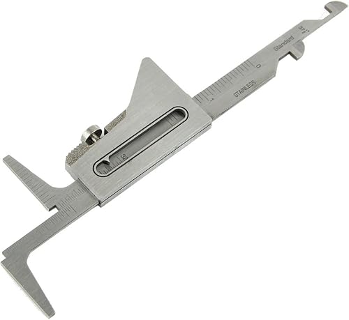 Warrior Inspección del soldador cubital de prueba de calibre de soldadura HI-LO