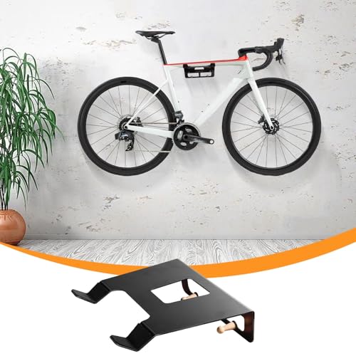 Soporte de bicicleta resistente con colgador horizontal para trasteros pequeños 3