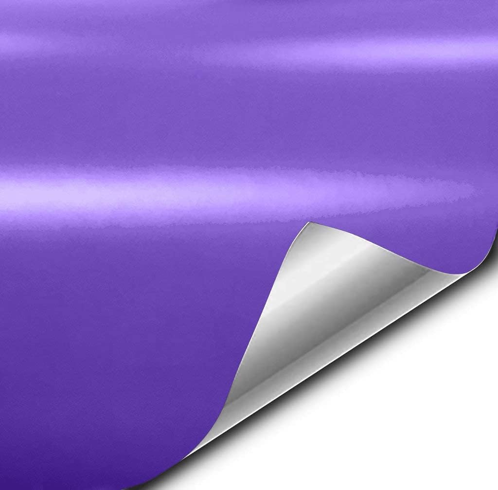 VViViD+ Matte Midnight Purple Premium Vinyl Wrap Film (3ft x 5ft)