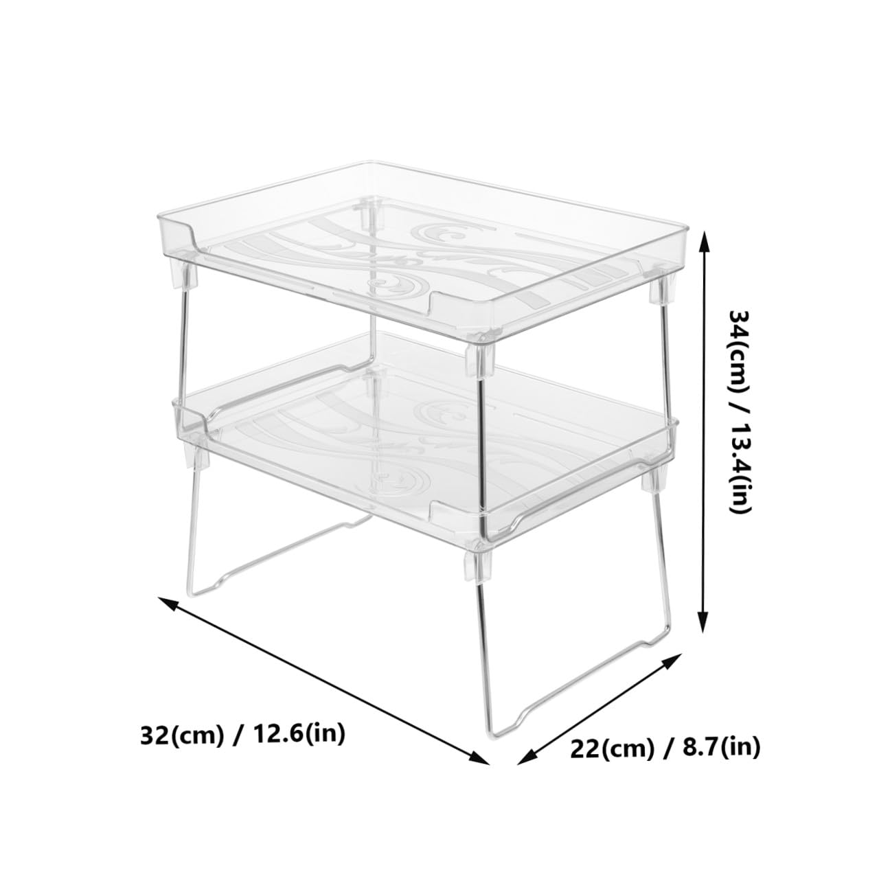 Cabilock Elegante Porta Spezie Da Cucina - Portabottiglie Per Spezie Dal Design Semplice Per Casa E Ristorante