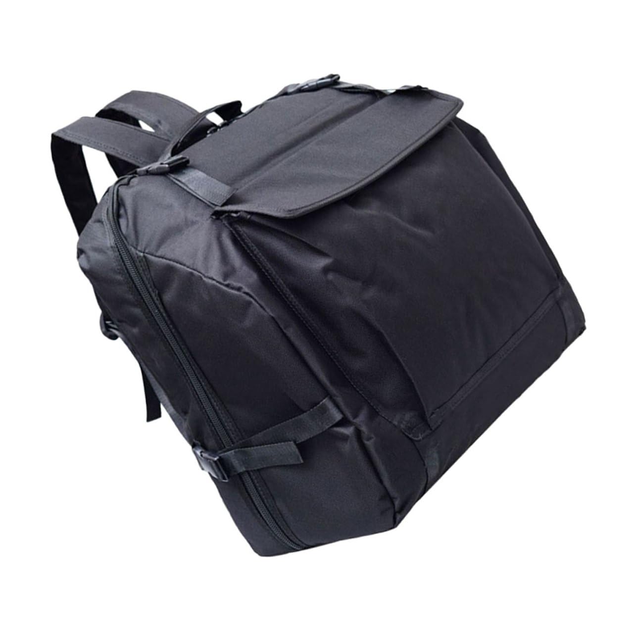 Toddmomy Bolsa Acordeón Resistente con Bolsillos para Accesorios Estuche Portátil para Acordeón Bajos Funda de Almacenamiento para Músicos Negro
