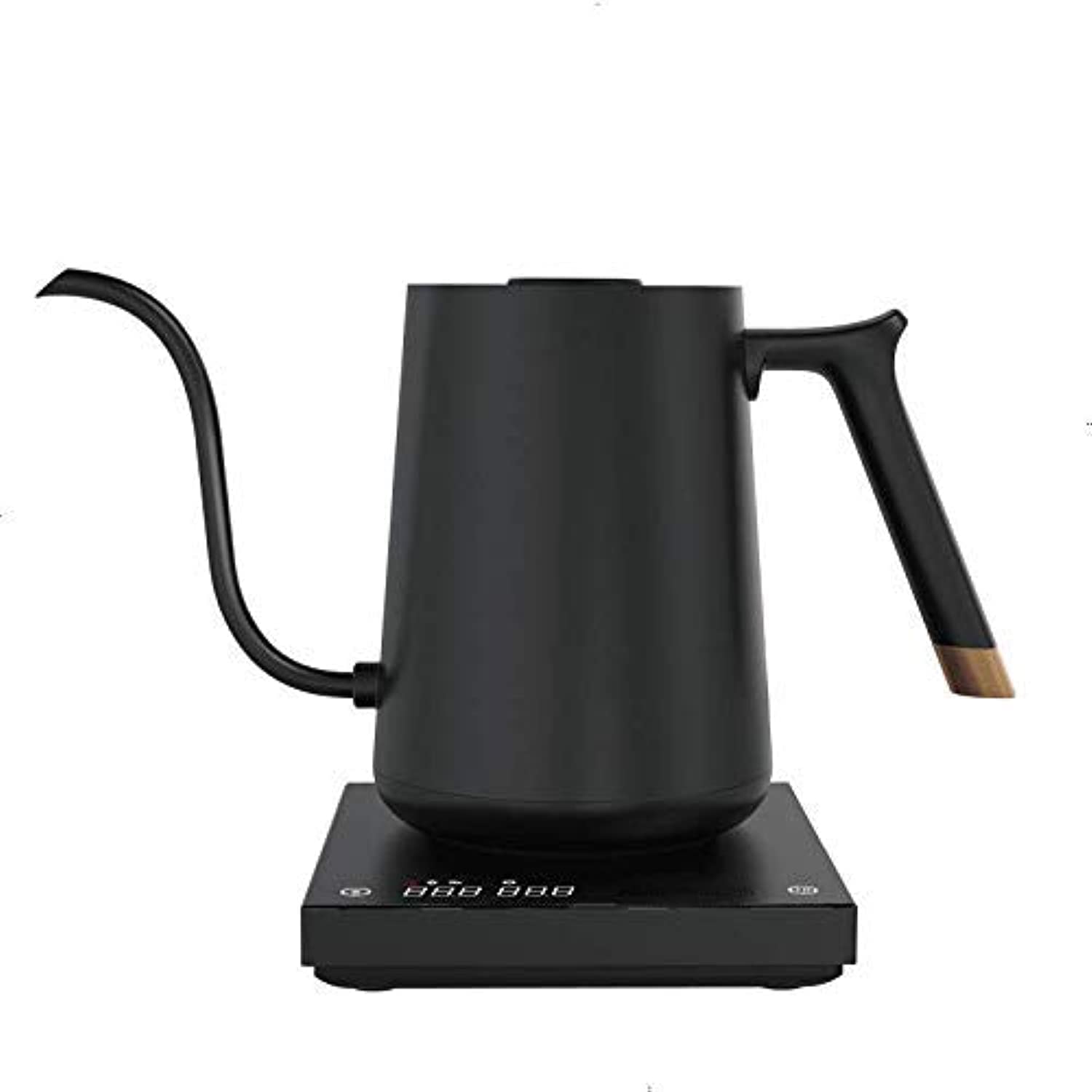 TIMEMORE Fish Smart Electric Pour Over Gooseneck Kettle Matte Black (800 ml)