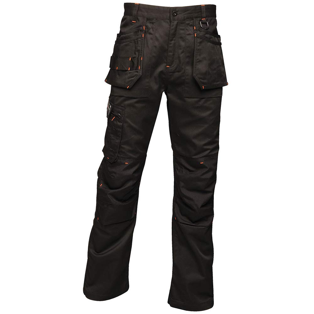 Regatta Professional Incursion Holster Work Trousers Size: 28 R Men's Black