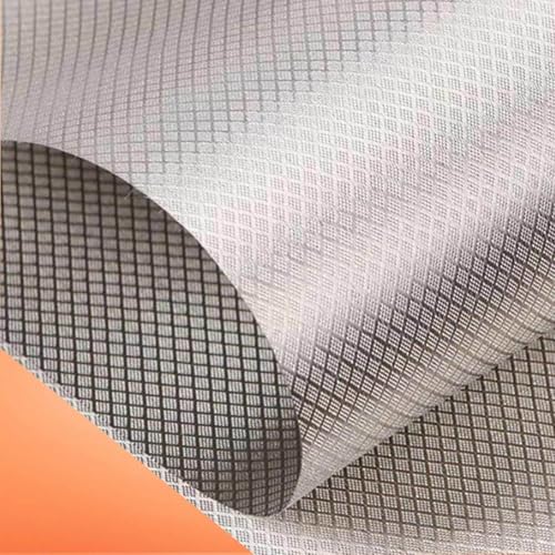 KLYDBMYT Tela Faraday a Prueba de EMP, Tela de Cobre con protección EMF, Aislamiento emi para Almohadillas conductoras, medidores Inteligentes, emi, WiFi y teléfonos celulares, Plateada, 8 x 1,1 m