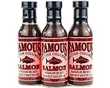 Famous British Columbia Salmon Marinade and BBQ Sauce Three Pack