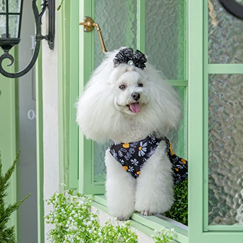 Image of CuteBone Dog Mesh Dress Puppy Sundress Pet Outfit Summer Fashion for Small Dogs Girl Cat Clothes