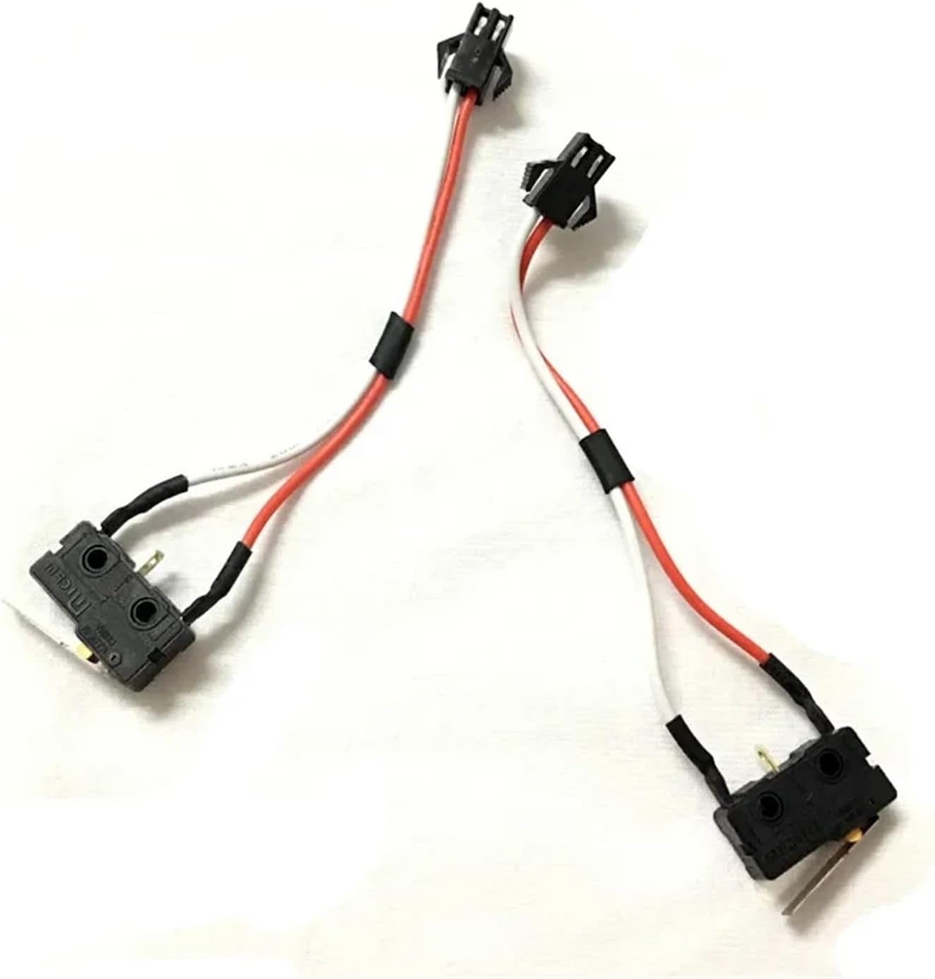 2 PCs Home Appliance Part Gas Water Heater Two-Wire Micro Switch Without Splinter for Kitchen Water Heater Replacement Accessory