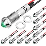 DaierTek-LED-Indicator-Light-12V-DC-12-Volt-Waterproof-Metal-Led-Light