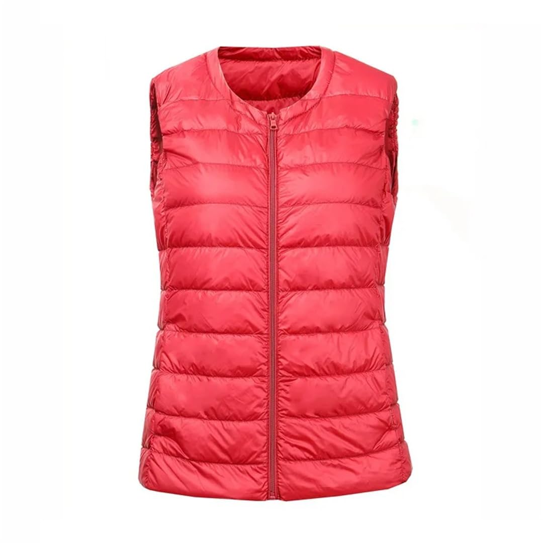 Gilet Sans Manches Pour Femmes Gilet Chaud Coupe Ajustée Doublure Chaude D'hiver