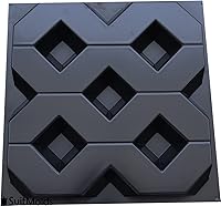 Vista 6 de Moldes de hormigón DIY Hierba Bloque de pavimentación de hormigón Adoquines de hormigón y adoquines S62