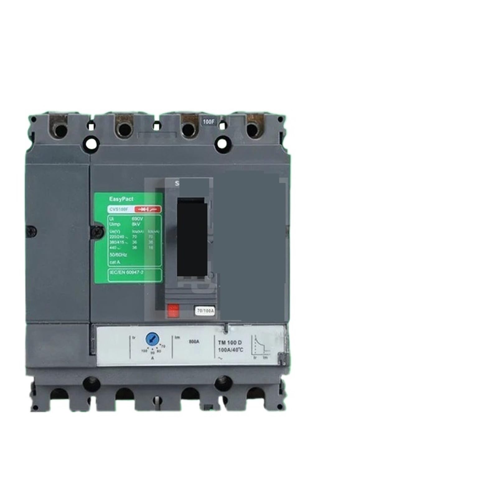 CVS100F disjoncteur boîtier moulé pour sécuriser les ateliers