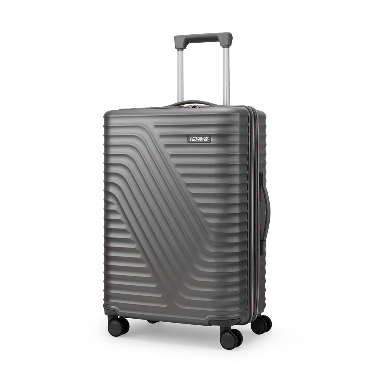 Travix | Check-in Trolley Bag (67 cm) | 84.42 Ltrs | 360° 8 Wheel Spinner | Hard Case | Recessed TSA Lock | 3 Years Global Warranty | Grey-image-28