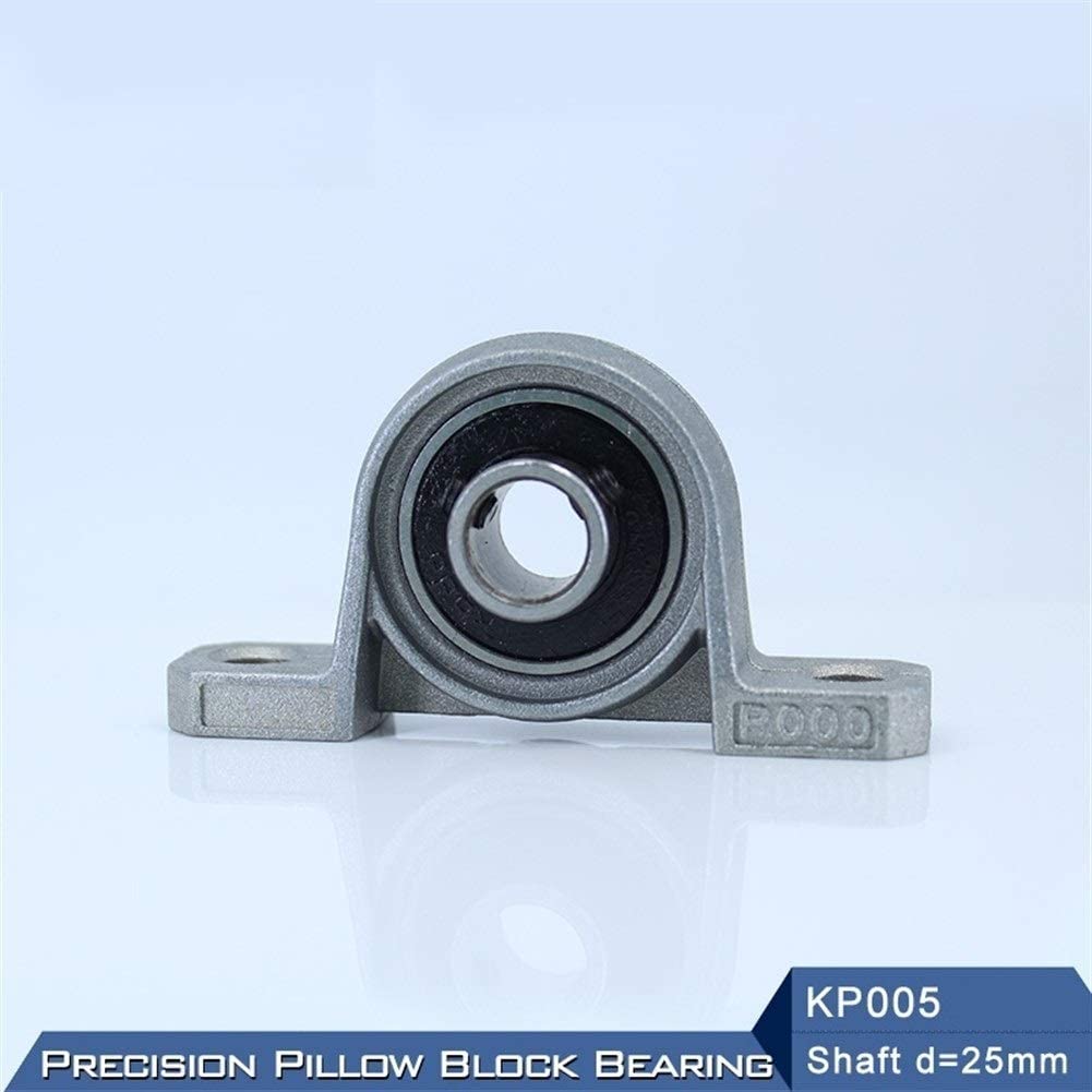 Rodamiento montado TMP1105 KP005, diámetro del eje de 25mm, carcasa bloque almohada aleación Zinc KP, rodamientos 005, precisión