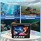 Fishfinder, Unterwasserkamera Angeln, Weitwinkel-Infrarot-Nachtsicht,Unterwasserkamera Fischfinder mit 220° HD Kamera und 30m Kabel für alle Gewässer - Angelkamera für Angler und Abenteurer