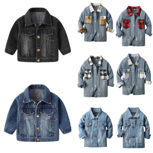 Betadog Toddlers Jackets for Kids | Jacket Birthday Christmas Gifts for Toddlers Girls Boys 1 to 8 (2-Red, 6-7 Years)