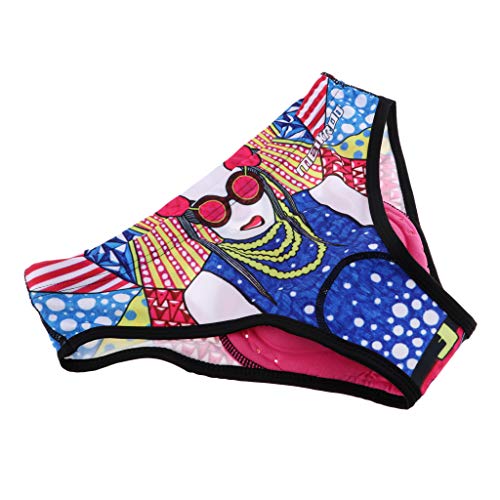 Homyl cueca feminina de ciclismo, calça de mountain bike, Gel 3D acolchoada para ciclismo MTB cuecas