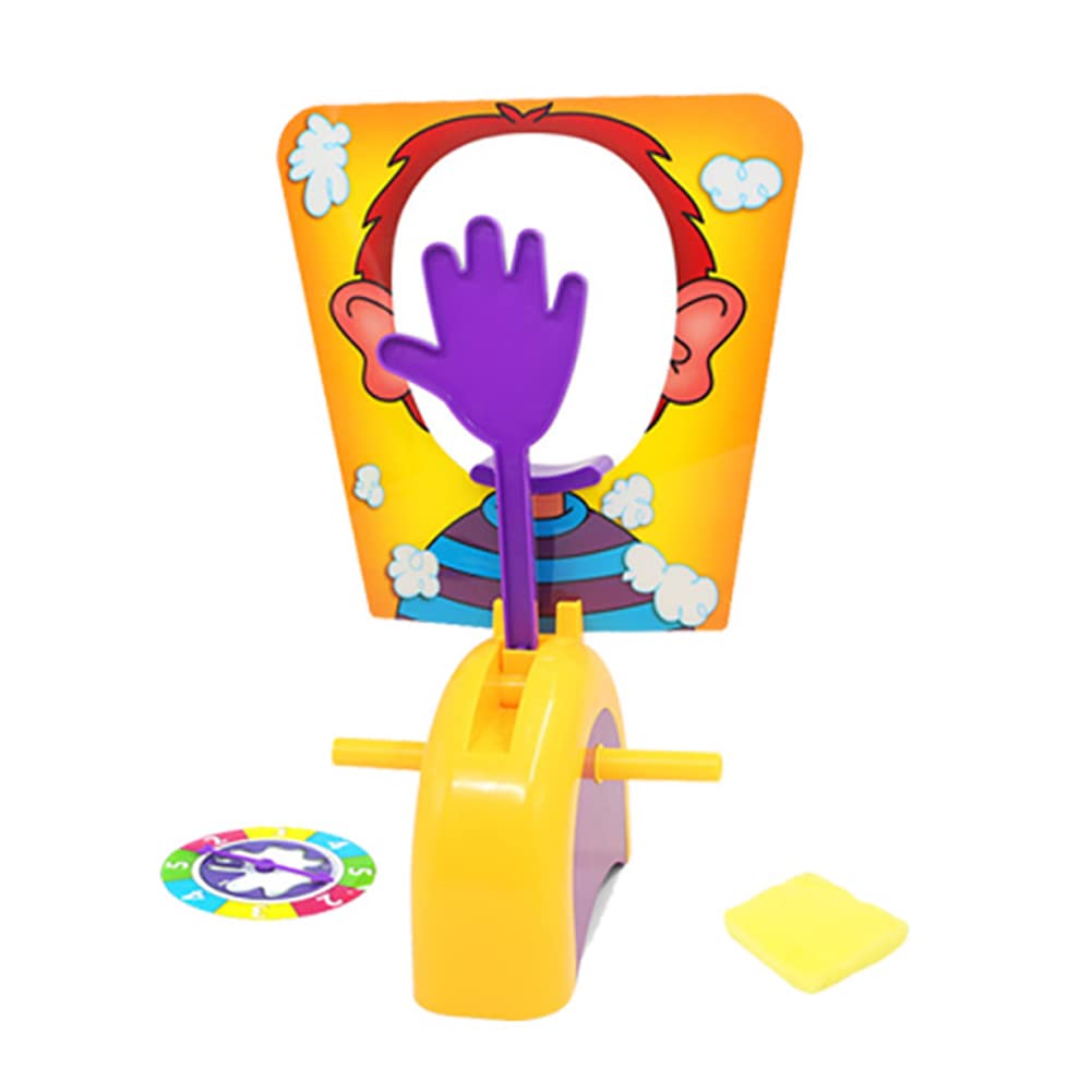 Pie Face Game, Family Party Fun Game Cake Cream Pie In The Face, Parent-Child Interactive Game Toys, Cream Face Game Pretend Toys for Kids Parents Gifts