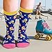 Roller Skate Accessories - Christmas Gifts for Women, Ideal Roller Derby Gifts, Unique Stocking Stuffers, Roller Derby Skates for Women, Comfortable Skating Socks, Roller-Skating Enthusiast's Socks