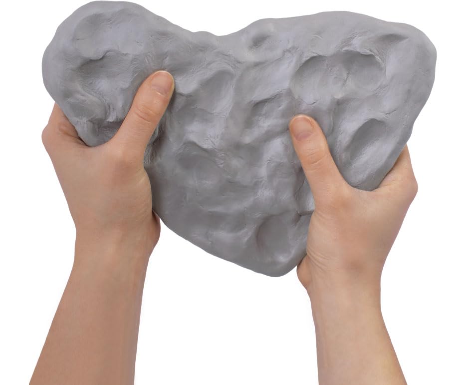 Jovi - Air Dry, Pâte à modeler autodurcissante à base d'argile humide, Séchage à l'air sans four, Couleur Blanc, 1kg, Idéale pour les enfants de 3 ans et plus (86