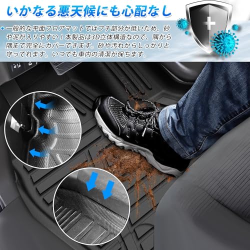 GIMUYA N-BOX JF3 JF4 3Dフロアマット