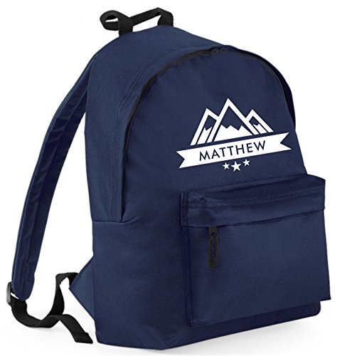 Sac à main porté au dos anti mal de dos femme bleu marine souple