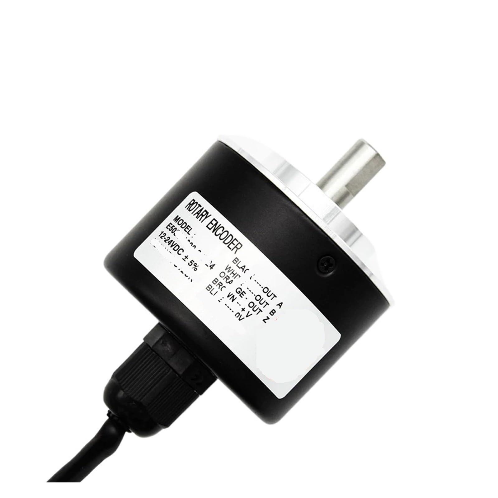 FCARUMIQP E50S8 Series Photoelectricity Rotary Encoder N NPN Output Incremental 100~5000PPR Optional(E50S8-3600 PPR)