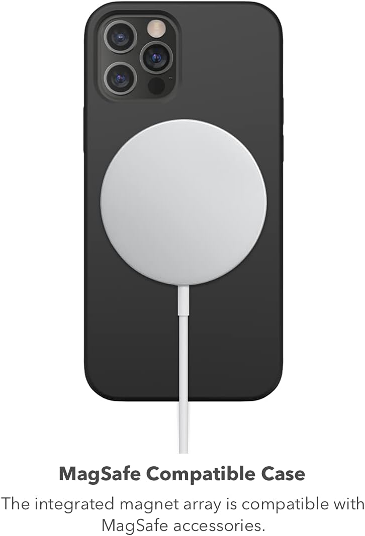 max Protection - MagSafe Case with Built in magnents - Made for Apple iPhone 12 Pro Max - Black