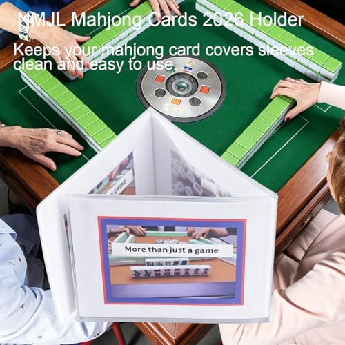 Protector de Cartas Mahjong Grande 4 Unidades miniatura 6