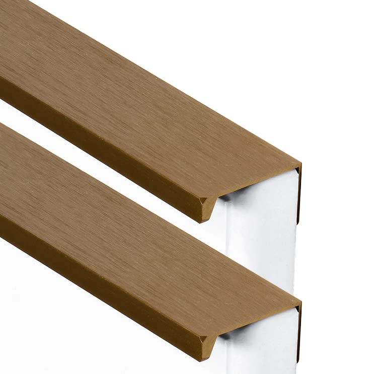 Tiradores de puerta de cocina cepillados, herrajes de aluminio duraderos para armarios y cajones