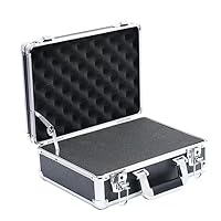 アルミツールケース ブロッククッション付　シルバー 37.8×25.8×12cm Amazon.co.jp: アタッシュケース アルミ アルミツールケース