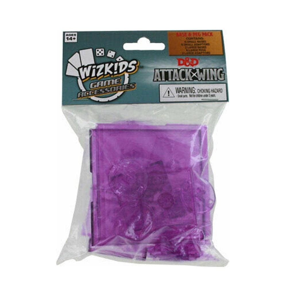 D&D Attack Wing: Base and Peg Set - Purple