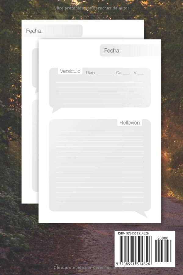 Miniatura 2 de Diario de Estudio de la Biblia Anota fácilmente y encuentra tus reflexiones personales sobre los más bellos versículos de la Biblia en este ... de