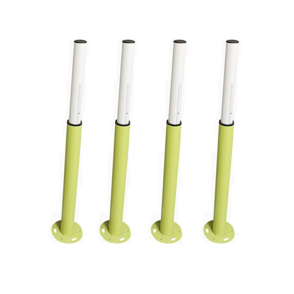 Soporte telescópico verde para mesas de comedor y escritorios de oficina modernos