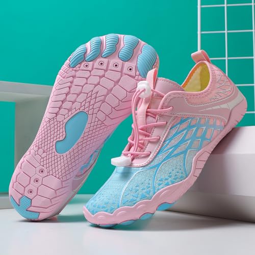 Water Shoes Women Men Adult Quick-Dry Aqua Socks Barefoot Essentials for Beach Swim Hiking River Pool Lake Kayaking Surfing2